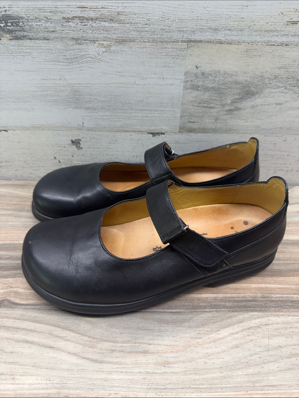 Birkenstock Footprints Annapolis Shoes Women’s Sz 40 US 9 Black Mary Jane
